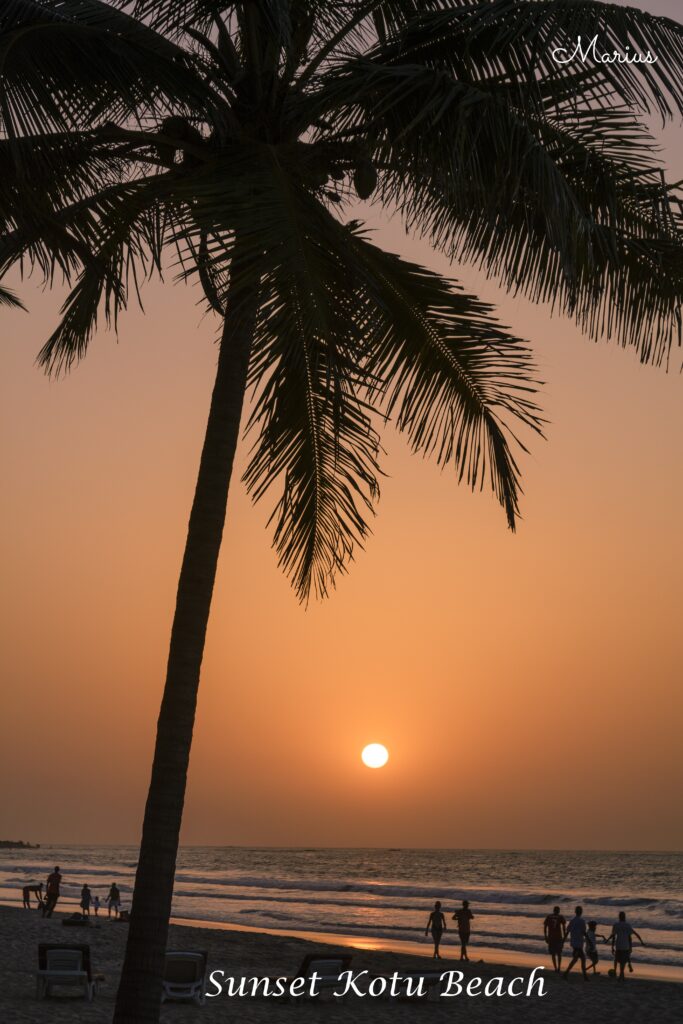 Sunset Kotu Beach - Gambia